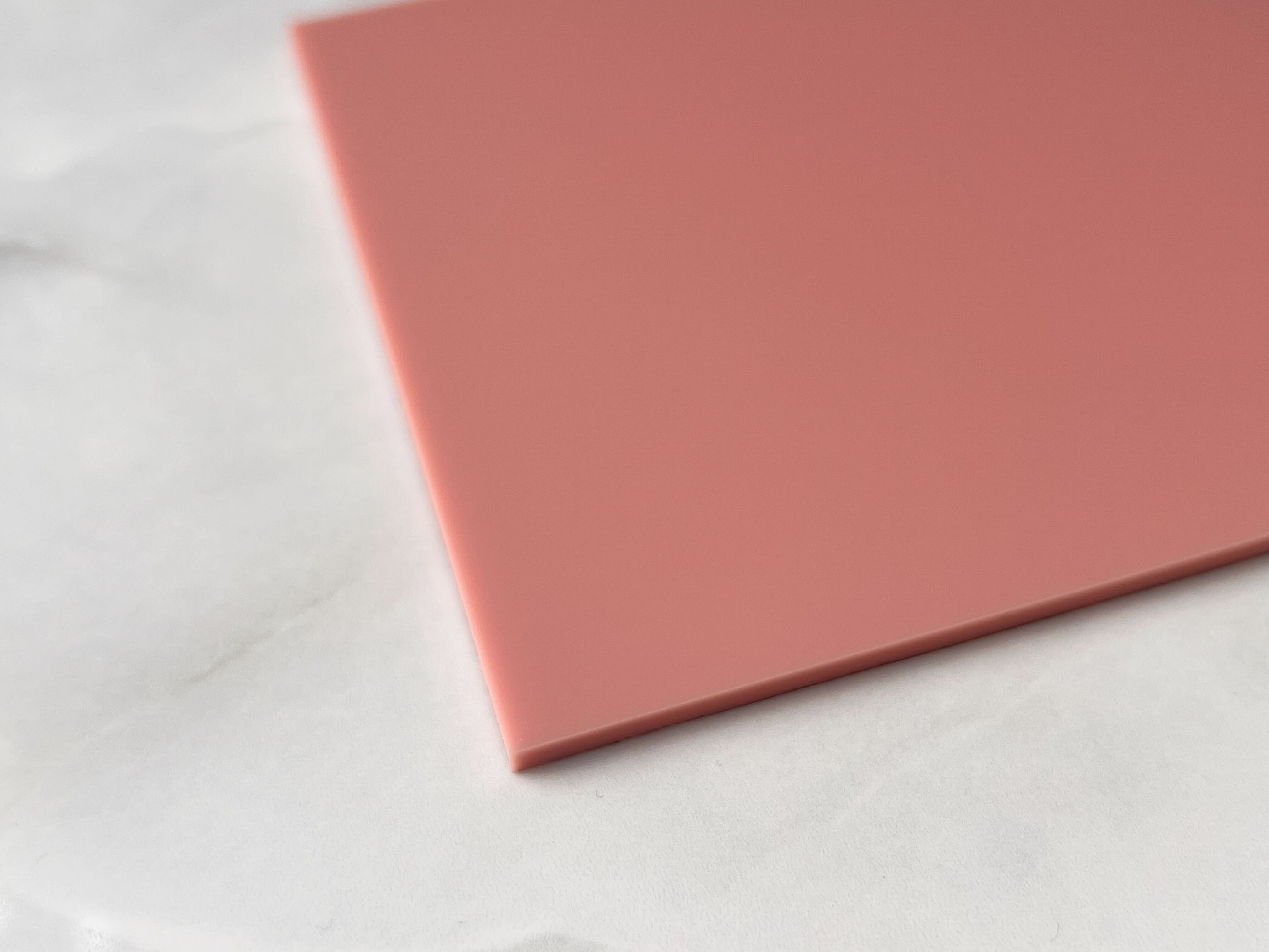 Pepto Pink Acrylic Sheets - 11.75 x 19