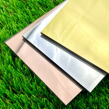 Load image into Gallery viewer, Mirrored Acrylic Sheets - 11.75" x 19" & 12" x 24"