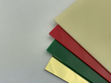 Load image into Gallery viewer, Christmas Color Pack - Donner - 4 Acrylic Sheets - 11.75" x 19"