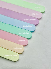 Load image into Gallery viewer, Pastel Acrylic Sheets - 11.75 in. x 19 in. (8 colors)