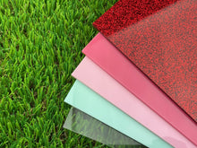 Load image into Gallery viewer, Christmas Color Pack - Rudolph - 5 Acrylic Sheets - 11.75" x 19"