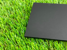 Load image into Gallery viewer, Matte Black Acrylic Sheets - 11.75" x 19"