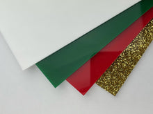 Load image into Gallery viewer, Christmas Color Pack - Vixen - 4 Acrylic Sheets - 11.75" x 19"