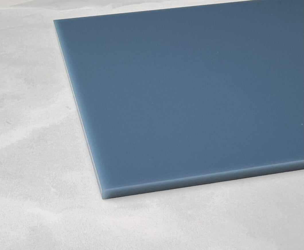 Blue Steel Acrylic Sheets - 11.75