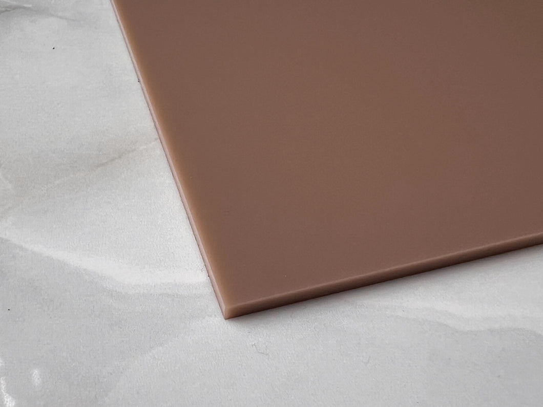 Toffee Acrylic Sheets - 11.75