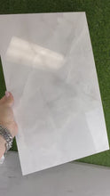 Load and play video in Gallery viewer, White Marble - UV Printed Sheet
