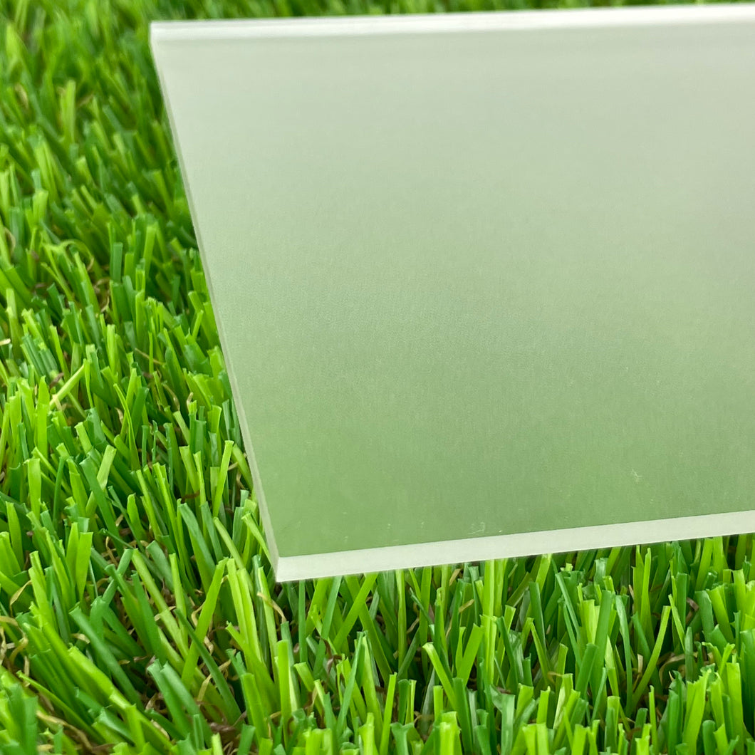 Clear Frosted Acrylic Sheets - 11.75